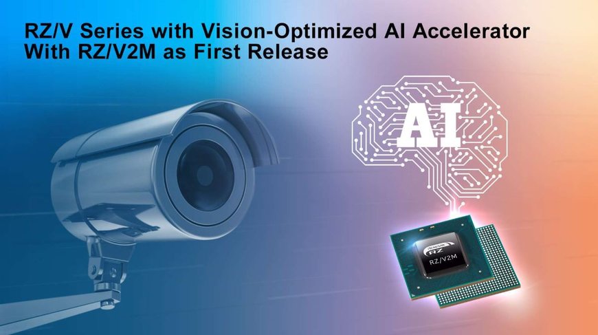 組み込み機器のリアルタイムなAI処理と低消費電力を両立する、ビジョン向けAIアクセラレータ内蔵マイクロプロセッサ「RZ/Vシリーズ」を発表